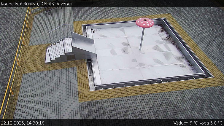 Koupaliště Rusava - Dětský bazének - 12.12.2025 v 14:30