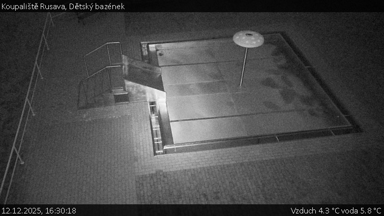 Koupaliště Rusava - Dětský bazének - 12.12.2025 v 16:30