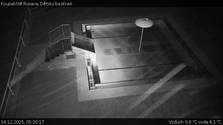 Koupaliště Rusava - Dětský bazének - 14.12.2025 v 05:30