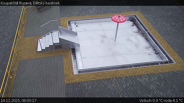 Koupaliště Rusava - Dětský bazének - 14.12.2025 v 08:00