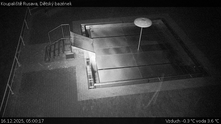 Koupaliště Rusava - Dětský bazének - 16.12.2025 v 05:00