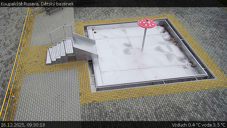 Koupaliště Rusava - Dětský bazének - 16.12.2025 v 09:30