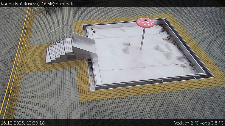 Koupaliště Rusava - Dětský bazének - 16.12.2025 v 13:30
