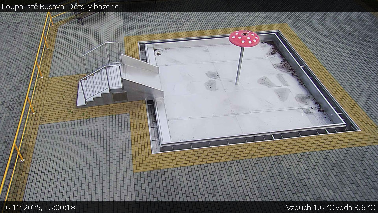 Koupaliště Rusava - Dětský bazének - 16.12.2025 v 15:00