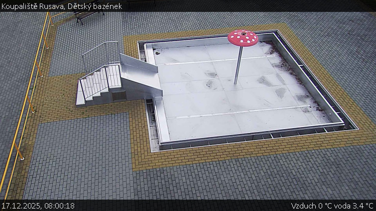 Koupaliště Rusava - Dětský bazének - 17.12.2025 v 08:00