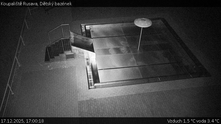 Koupaliště Rusava - Dětský bazének - 17.12.2025 v 17:00