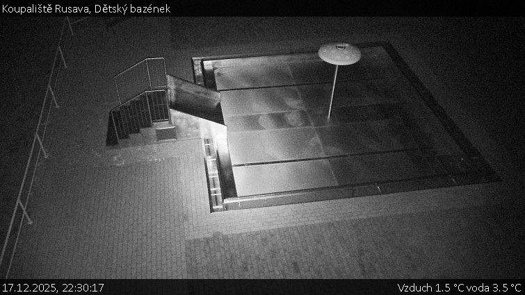 Koupaliště Rusava - Dětský bazének - 17.12.2025 v 22:30