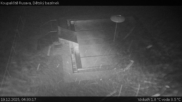 Koupaliště Rusava - Dětský bazének - 19.12.2025 v 04:30