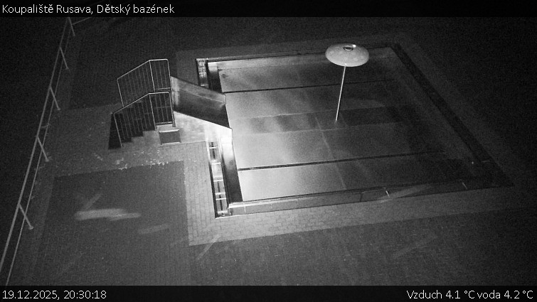 Koupaliště Rusava - Dětský bazének - 19.12.2025 v 20:30