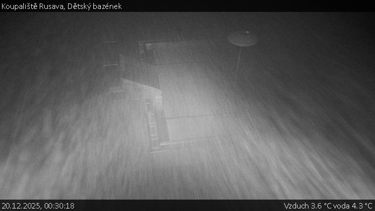 Koupaliště Rusava - Dětský bazének - 20.12.2025 v 00:30