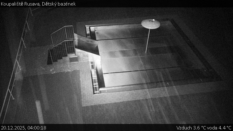 Koupaliště Rusava - Dětský bazének - 20.12.2025 v 04:00