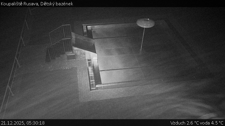 Koupaliště Rusava - Dětský bazének - 21.12.2025 v 05:30