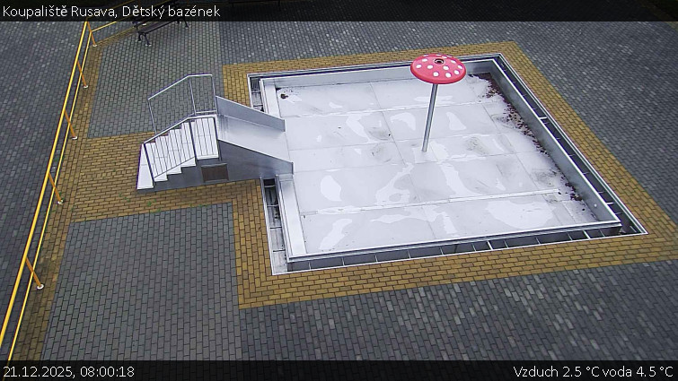 Koupaliště Rusava - Dětský bazének - 21.12.2025 v 08:00