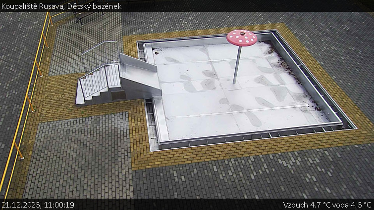 Koupaliště Rusava - Dětský bazének - 21.12.2025 v 11:00