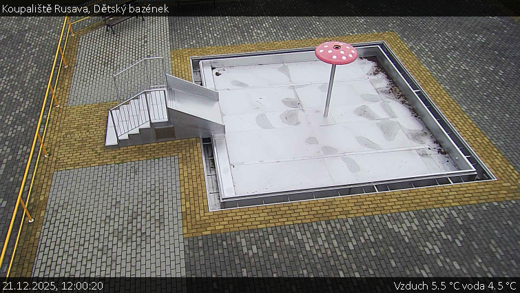 Koupaliště Rusava - Dětský bazének - 21.12.2025 v 12:00