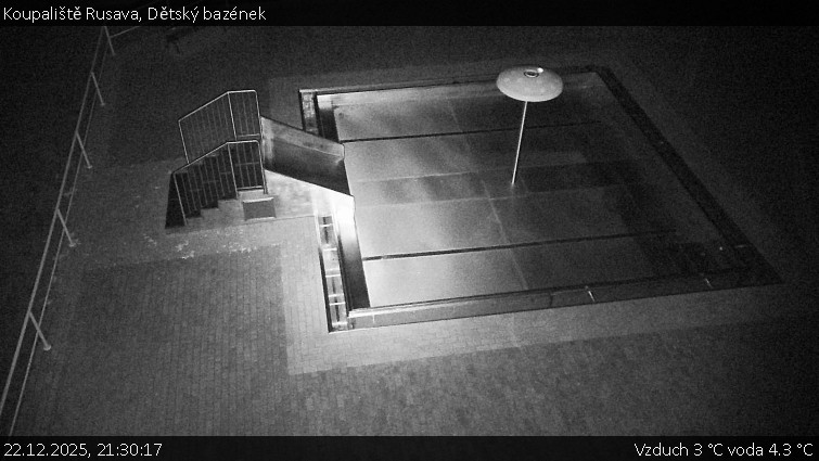 Koupaliště Rusava - Dětský bazének - 22.12.2025 v 21:30