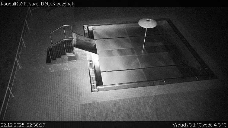 Koupaliště Rusava - Dětský bazének - 22.12.2025 v 22:30