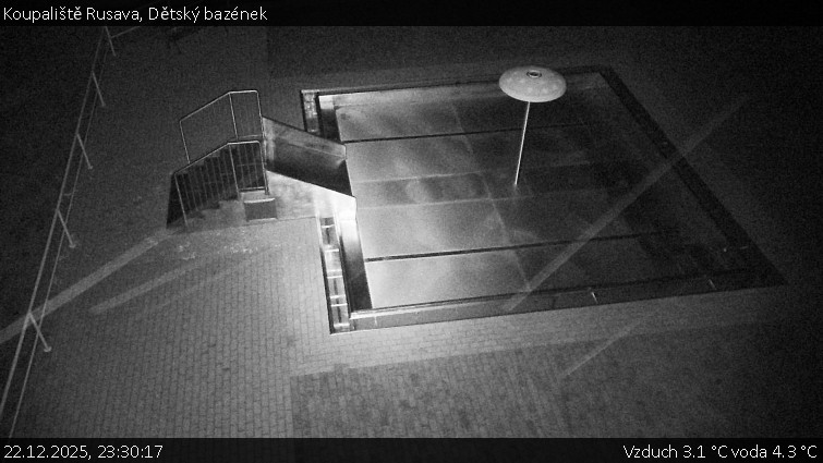 Koupaliště Rusava - Dětský bazének - 22.12.2025 v 23:30