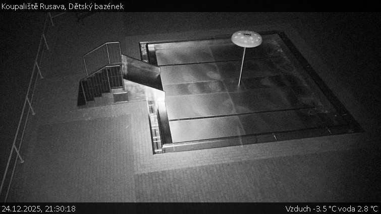 Koupaliště Rusava - Dětský bazének - 24.12.2025 v 21:30