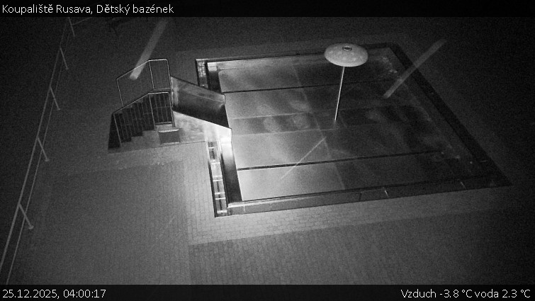 Koupaliště Rusava - Dětský bazének - 25.12.2025 v 04:00