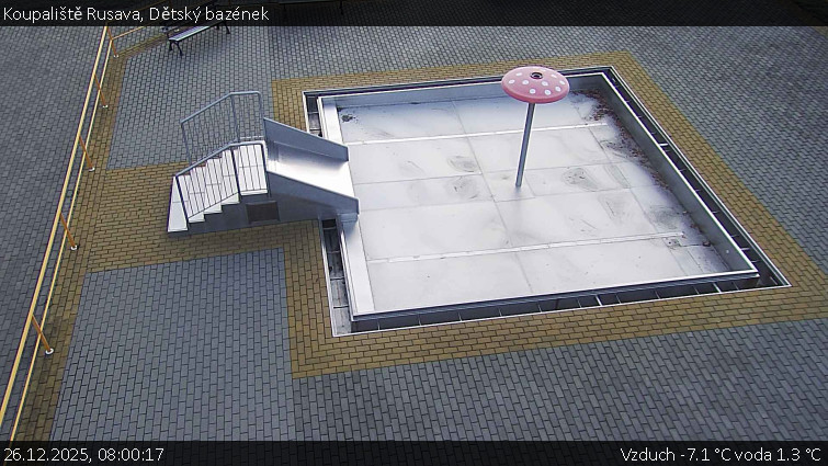 Koupaliště Rusava - Dětský bazének - 26.12.2025 v 08:00