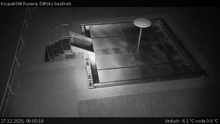 Koupaliště Rusava - Dětský bazének - 27.12.2025 v 06:00