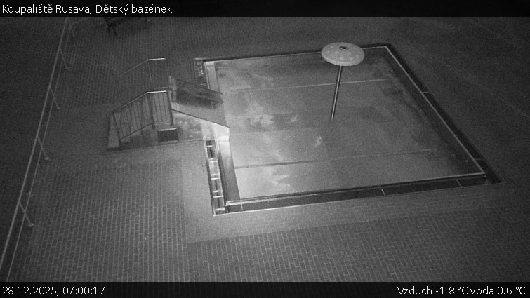 Koupaliště Rusava - Dětský bazének - 28.12.2025 v 07:00