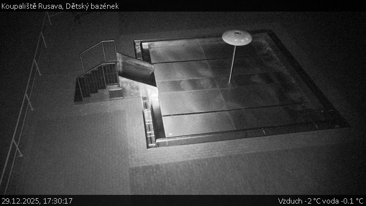 Koupaliště Rusava - Dětský bazének - 29.12.2025 v 17:30