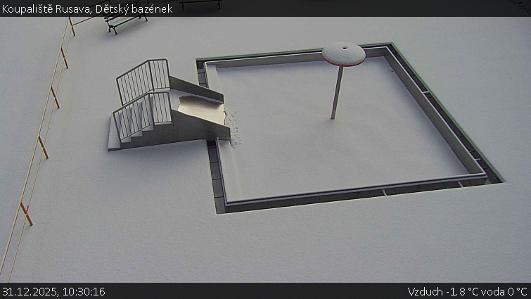Koupaliště Rusava - Dětský bazének - 31.12.2025 v 10:30