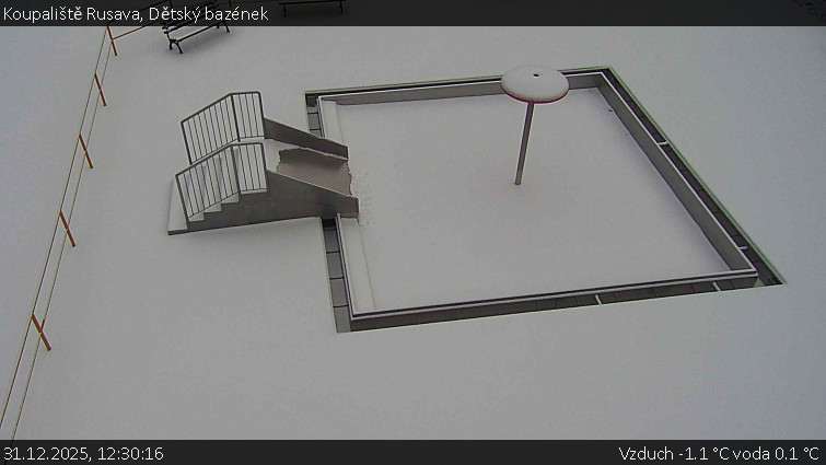 Koupaliště Rusava - Dětský bazének - 31.12.2025 v 12:30