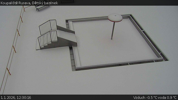 Koupaliště Rusava - Dětský bazének - 1.1.2026 v 12:30