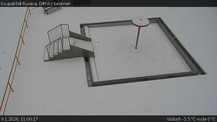 Koupaliště Rusava - Dětský bazének - 9.1.2026 v 11:00