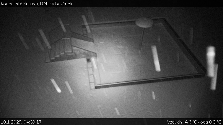 Koupaliště Rusava - Dětský bazének - 10.1.2026 v 04:30