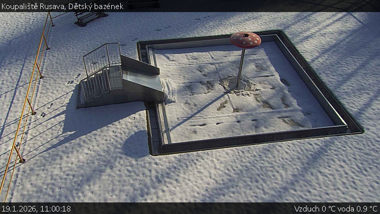 Koupaliště Rusava - Dětský bazének - 19.1.2026 v 11:00