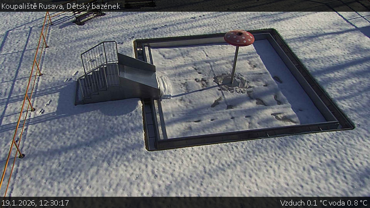Koupaliště Rusava - Dětský bazének - 19.1.2026 v 12:30