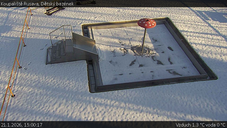 Koupaliště Rusava - Dětský bazének - 21.1.2026 v 15:00