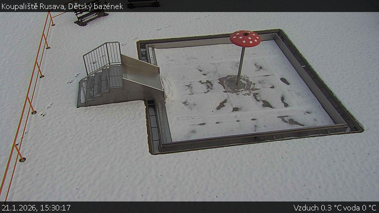 Koupaliště Rusava - Dětský bazének - 21.1.2026 v 15:30