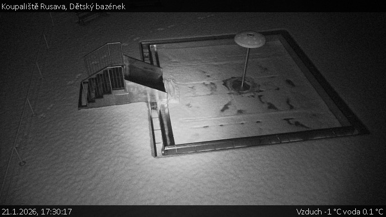 Koupaliště Rusava - Dětský bazének - 21.1.2026 v 17:30
