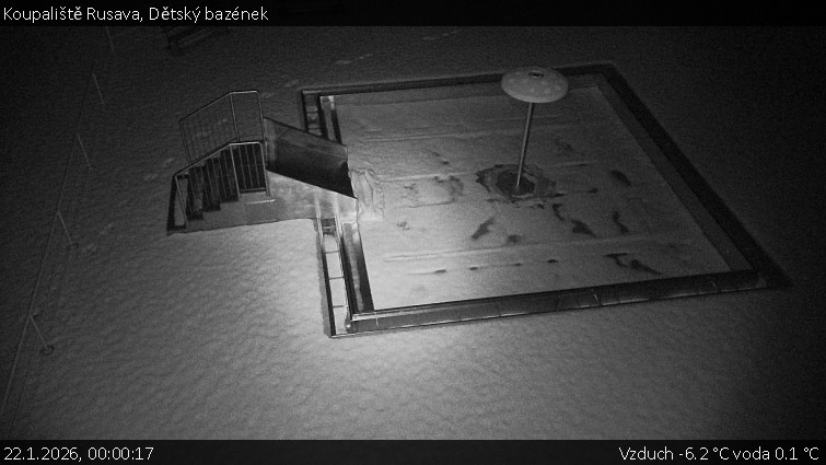 Koupaliště Rusava - Dětský bazének - 22.1.2026 v 00:00