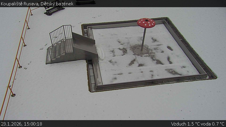 Koupaliště Rusava - Dětský bazének - 23.1.2026 v 15:00