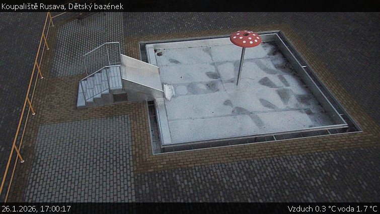 Koupaliště Rusava - Dětský bazének - 26.1.2026 v 17:00