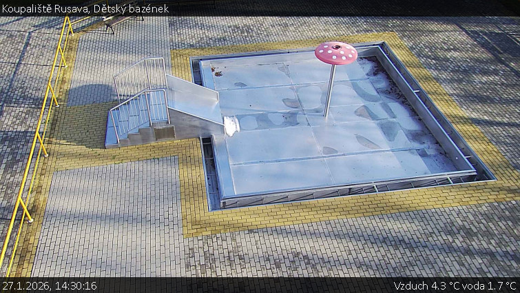 Koupaliště Rusava - Dětský bazének - 27.1.2026 v 14:30
