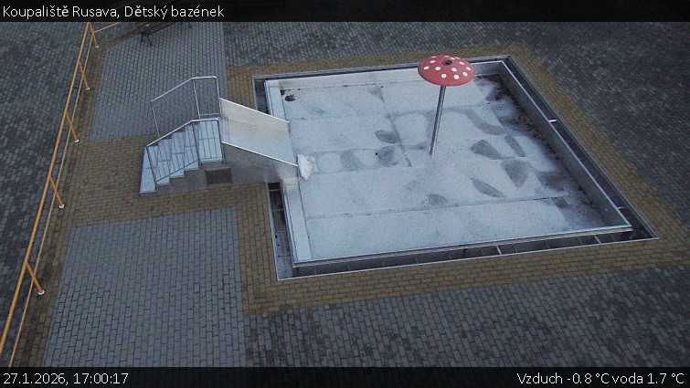 Koupaliště Rusava - Dětský bazének - 27.1.2026 v 17:00