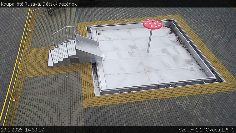 Koupaliště Rusava - Dětský bazének - 29.1.2026 v 14:30