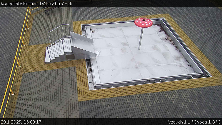 Koupaliště Rusava - Dětský bazének - 29.1.2026 v 15:00