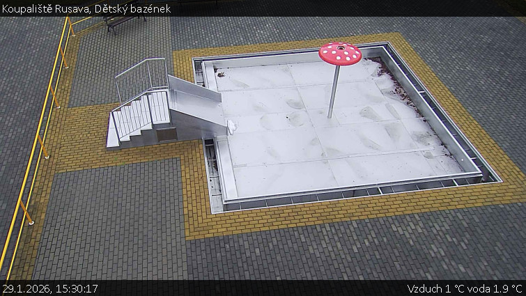 Koupaliště Rusava - Dětský bazének - 29.1.2026 v 15:30