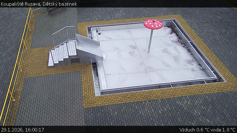 Koupaliště Rusava - Dětský bazének - 29.1.2026 v 16:00