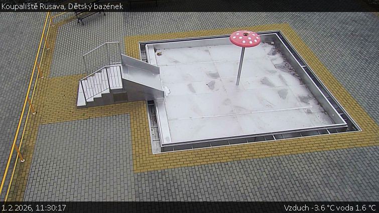 Koupaliště Rusava - Dětský bazének - 1.2.2026 v 11:30
