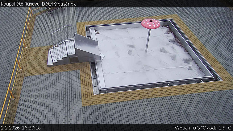 Koupaliště Rusava - Dětský bazének - 2.2.2026 v 16:30