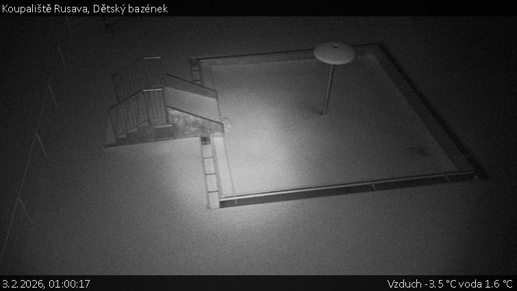 Koupaliště Rusava - Dětský bazének - 3.2.2026 v 01:00